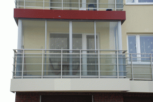 balkonų stiklinimas